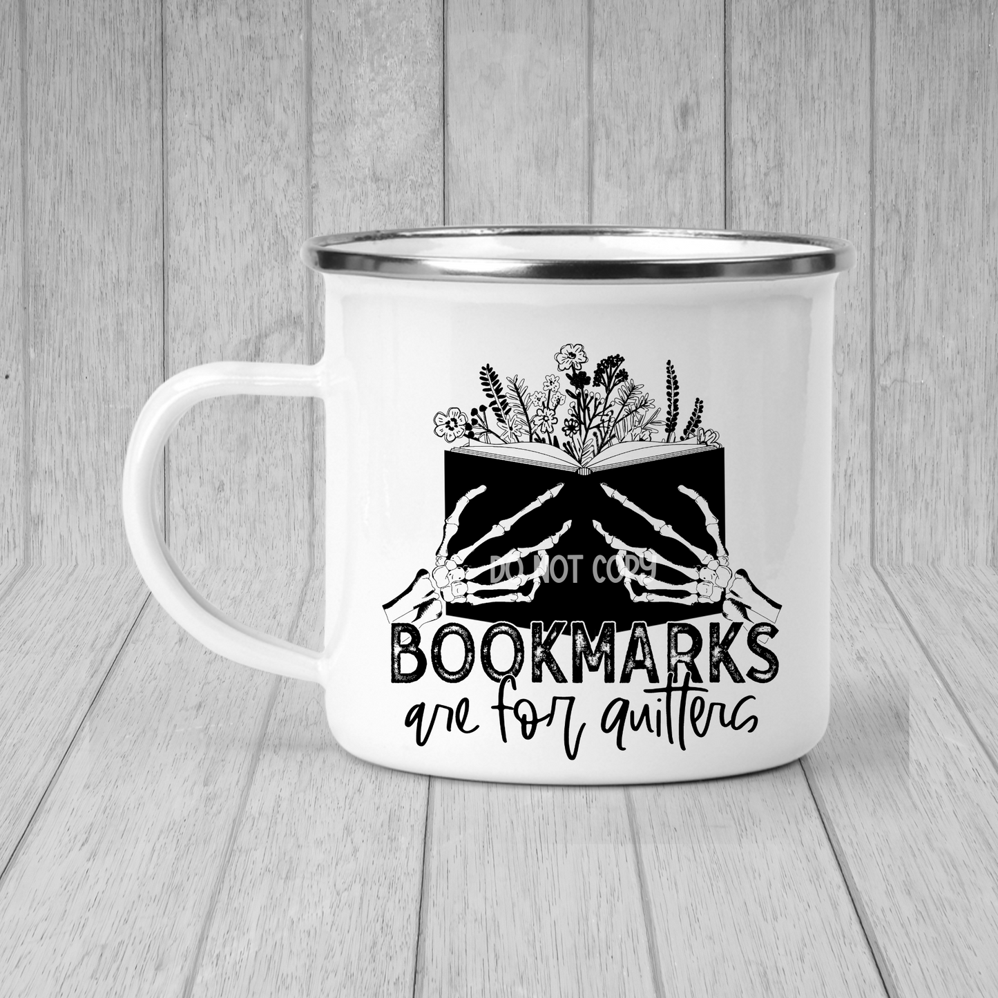 Bookmarks are for quitters MUG