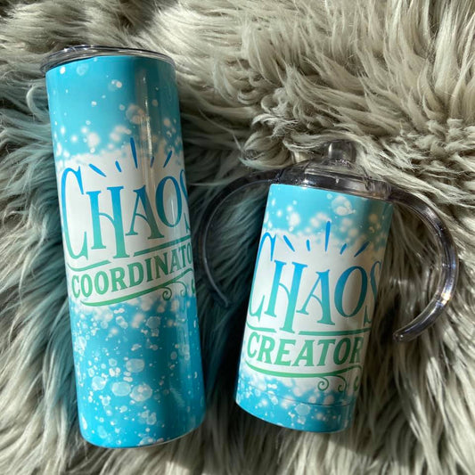 Mini & Me Chaos Coordinator Creator Tumbler Set