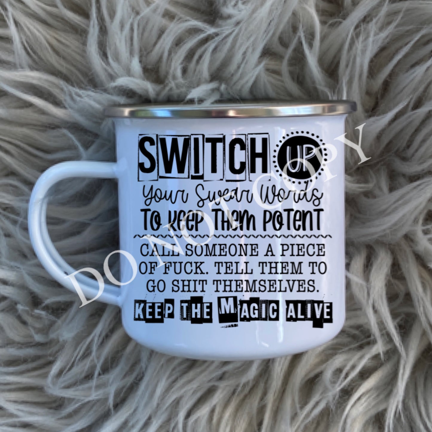 Switch up your swear words MUG