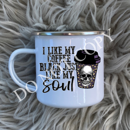 Coffee black like my soul MUG